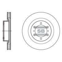SD4090 Hi-Q Гальмівний диск