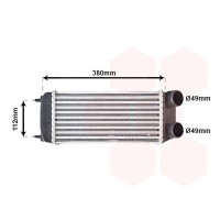 40004294 VAN WEZEL Интеркулер
