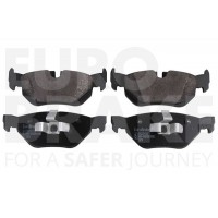 5502221550 EUROBRAKE Комплект гальмівних колодок дисковий гальм