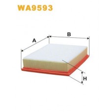 WA9593 WIX FILTERS Повітряний фільтр