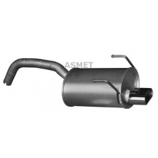 16.091 ASMET Глушник вихлопних газів кінцевий