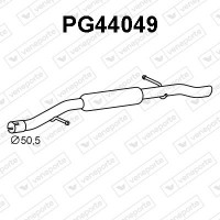 PG44049 VENEPORTE Глушник вихлопних газів кінцевий