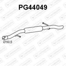 PG44049 VENEPORTE Глушник вихлопних газів кінцевий