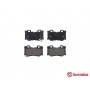 P 56 095 BREMBO Комплект гальмівних колодок дисковий гальм