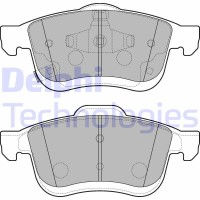 LP3220 DELPHI Комплект гальмівних колодок дисковий гальм