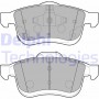 LP3220 DELPHI Комплект гальмівних колодок дисковий гальм