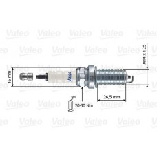 246865 VALEO Свічка запалювання