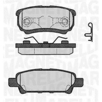363916060285 MAGNETI MARELLI Комплект гальмівних колодок дисковий гальм