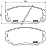 P 30 038 BREMBO Комплект гальмівних колодок дисковий гальм