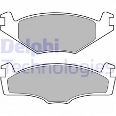 LP756 DELPHI Комплект гальмівних колодок дисковий гальм