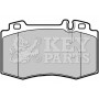 KBP2132 KEY PARTS Комплект гальмівних колодок дисковий гальм