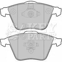 KBP1903 KEY PARTS Комплект гальмівних колодок дисковий гальм