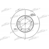 PBD4506 PATRON Гальмівний диск