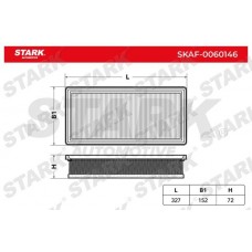 SKAF-0060146 Stark Повітряний фільтр