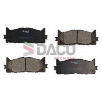 323937 DACO Germany Комплект гальмівних колодок дисковий гальм