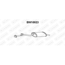 BW10023 VENEPORTE Глушник вихлопних газів кінцевий