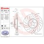 09.7812.1X BREMBO Гальмівний диск