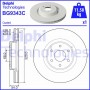 BG9343C DELPHI Гальмівний диск