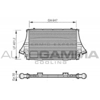 104894 AUTOGAMMA Интеркулер