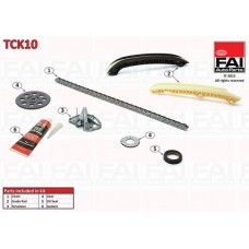TCK10 FAI AutoParts Комплект цілі приводу розподільного валу