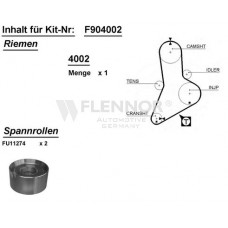 F904002 FLENNOR Комплект ременя ГРМ