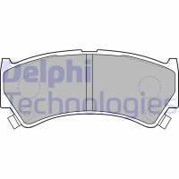 LP1548 DELPHI КомплеК т гальмівних колодок, дискове гальмо