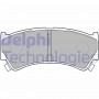 LP1548 DELPHI КомплеК т гальмівних колодок, дискове гальмо
