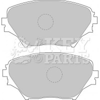 KBP1803 KEY PARTS Комплект гальмівних колодок дисковий гальм