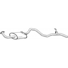 286-039 BOSAL Глушник вихлопних газів кінцевий