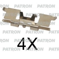 PSRK1174 PATRON Комплектуючі колодки дискового гальма