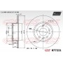 877221 MAXTECH Гальмівний диск