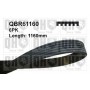 QBR61160 QUINTON HAZELL Поліклиновий ремінь