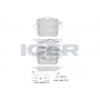 182308 ICER Комплект гальмівних колодок дисковий гальм
