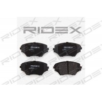 402B0211 RIDEX КомплеК т гальмівних колодок, дискове гальмо