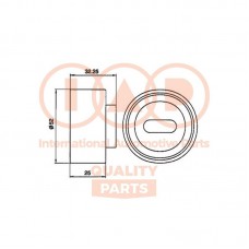 127-21030 IAP QUALITY PARTS Натяжний ролик ремінь ГРМ