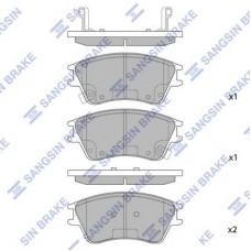 SP1147 Hi-Q Комплект гальмівних колодок дисковий гальм