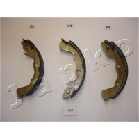 55707 JAPKO Комплект гальмівних колодок