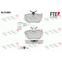 BL2436B1 FTE Комплект гальмівних колодок дисковий гальм