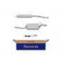 FS25409 Faurecia Глушник вихлопних газів кінцевий