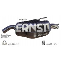 043151 ERNST Глушник вихлопних газів кінцевий