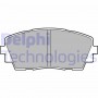 LP2296 DELPHI Комплект гальмівних колодок дисковий гальм