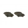 0 986 494 833 BOSCH Комплект гальмівних колодок дисковий гальм