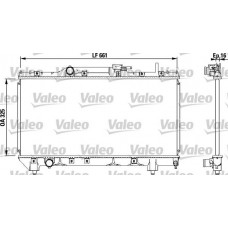 731565 VALEO Радіатор охолодження двигуна