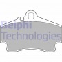 LP1301 DELPHI Комплект гальмівних колодок дисковий гальм