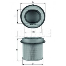 LX 670 KNECHT Повітряний фільтр