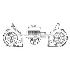 ST8044 AVA QUALITY COOLING Вентилятор салону