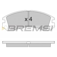 BP2953 BREMSI Комплект гальмівних колодок дисковий гальм