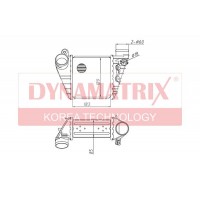 Интеркулер DYNAMATRIX DR96847
