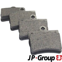 1363700710 JP GROUP Комплект гальмівних колодок дисковий гальм