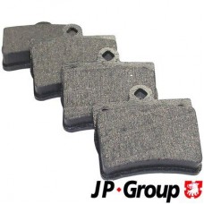 1363700710 JP GROUP Комплект гальмівних колодок дисковий гальм
